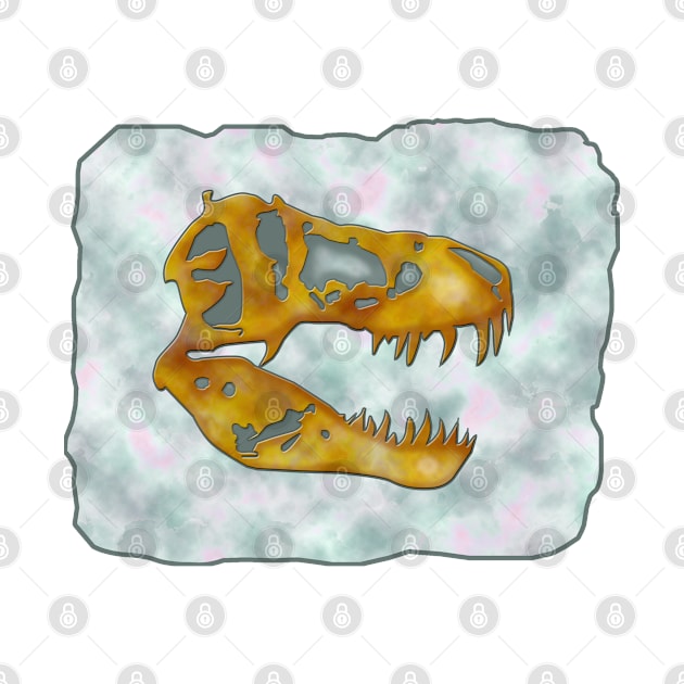 T-Rex In Fuchsite by Pishposh555