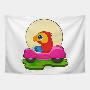 Parrot Car Tapestry