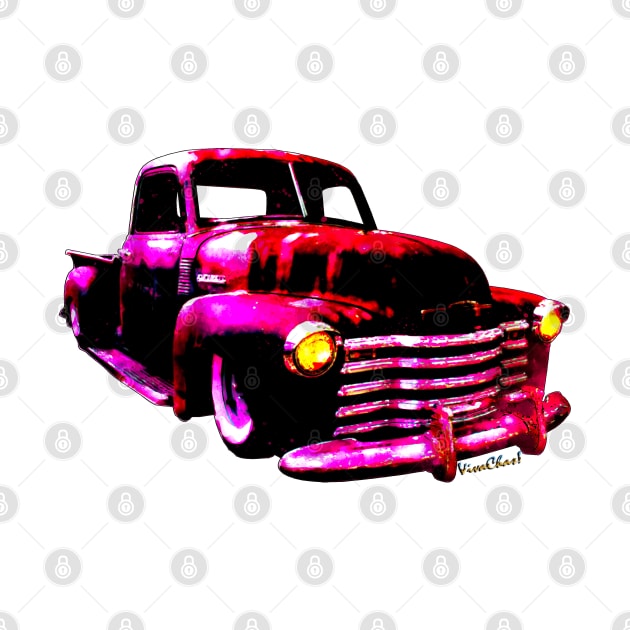 Chevy Rat Rod Pickup Pop Stand by vivachas