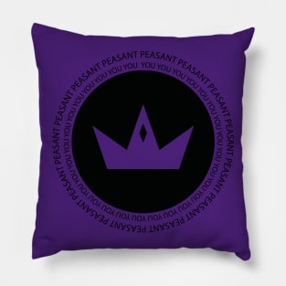 [Himedere] You Peasant (Black) Pillow