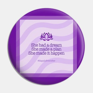 Dream it, Plan it, Make it Happen Pin