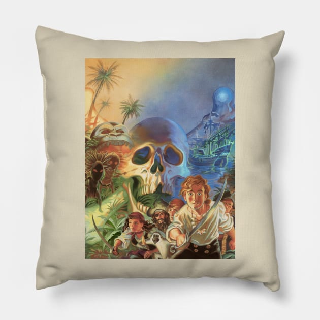 Secret of Monkey Island [Textless] Pillow by Zagreba