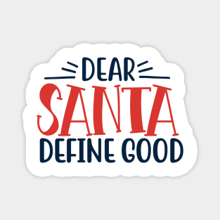 Santa Sweater Magnet