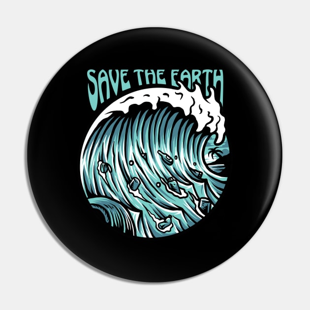 save the earth Pin by iwanmust98