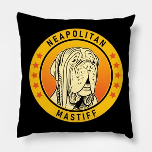 Neapolitan Mastiff Dog Portrait Pillow