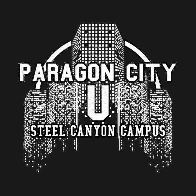 City of Heroes University - Steel Canyon - City Of Heroes - T-Shirt