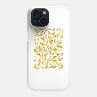 Harmony in Gold Phone Case