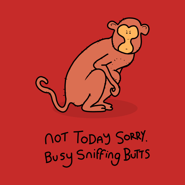 Grumpy Monkey by grumpyanimals