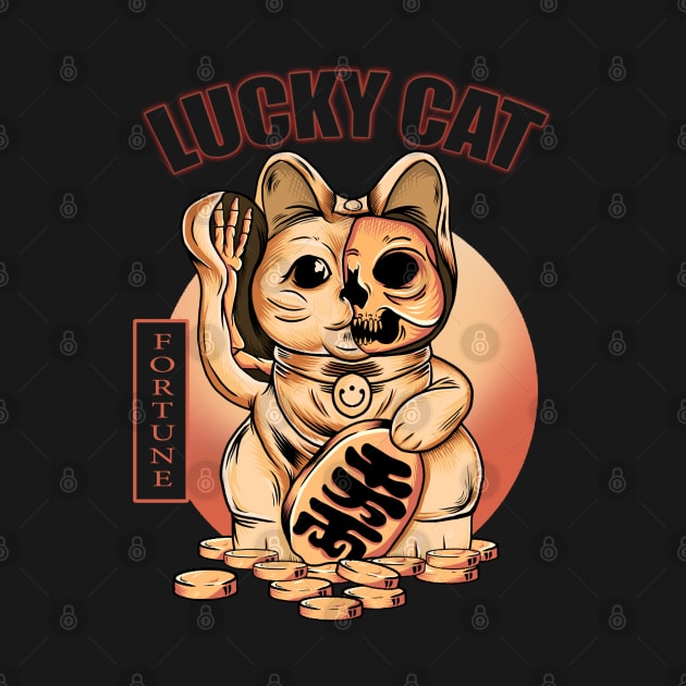 Lucky Cat by HSPtees