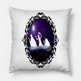 Haunted Mansion Clouds Pillow