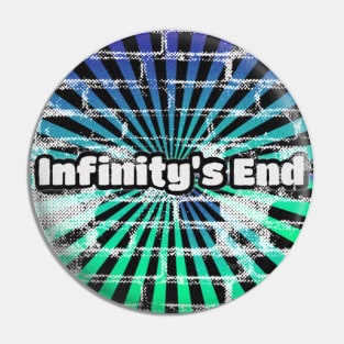 Infinity's End Distressed Brick Wall Pin