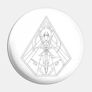 Window of She Ra Color-Your-Own Pin