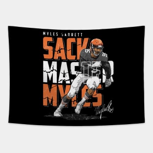 Myles Garrett Cleveland Sack Master Myles Tapestry