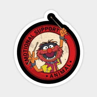 Vintage Muppets Emotional Support Animal Magnet