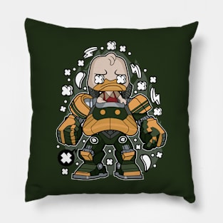 Duck on Mech Pillow