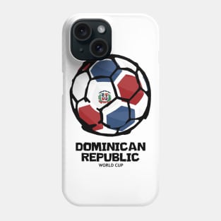 Dominican Republic Football Country Flag Phone Case