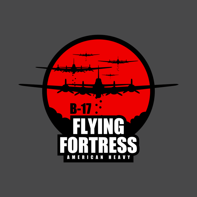 B-17 Flying Fortress by Tailgunnerstudios