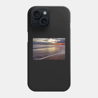 Mumbles across Swansea Bay at sunset Phone Case