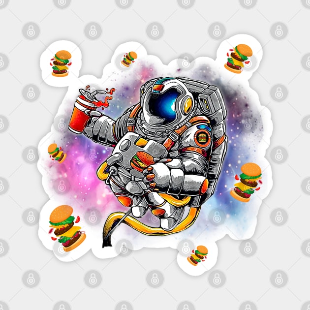 Astro Burguer Magnet by HARKO DESIGN