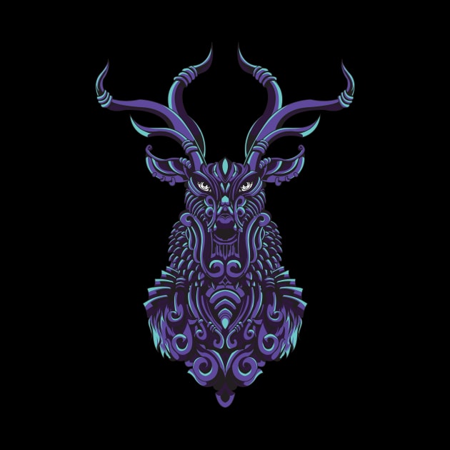 ornamental deer by NizarW