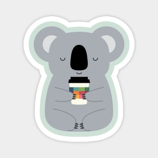 Koala Coffee Time Magnet