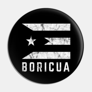 Yo Soy Boricua Puerto Rico Black Flag Pin