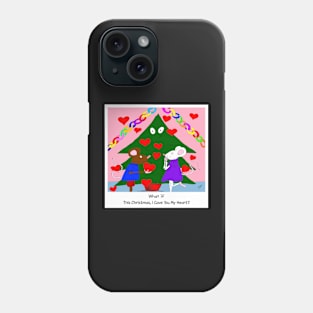What If This ChristmasI Gave You My Heart? Phone Case
