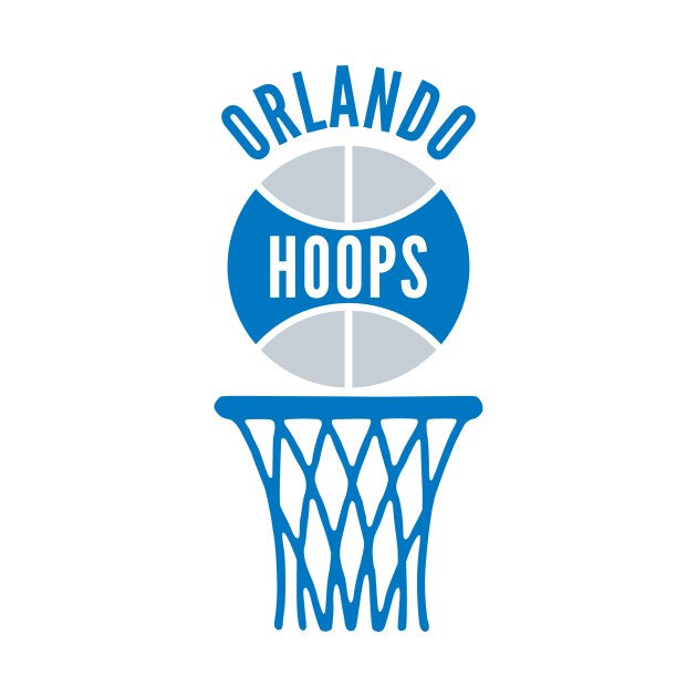 Retro Orlando Hoops Logo by Double-Double Designs