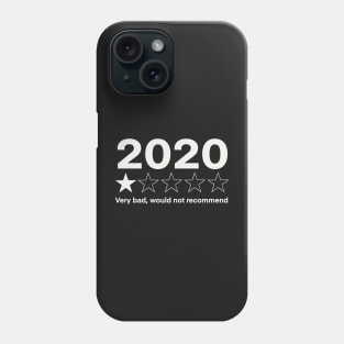 2020 One Star Review: Very bad, would not recommend Phone Case