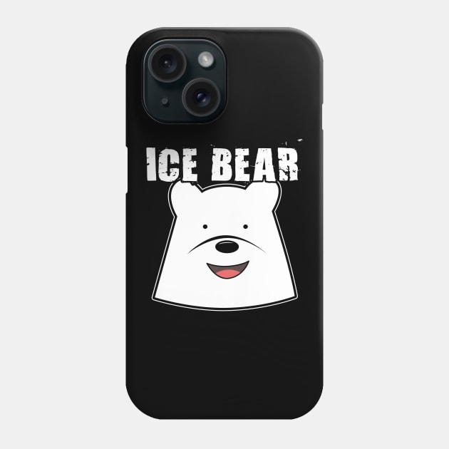 Retro Ice Bear Comic Phone Case by Imutobi