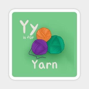 Y is for Yarn Magnet