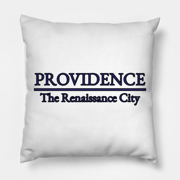 Providence - The Renaissance City Pillow by Reiz Clothing