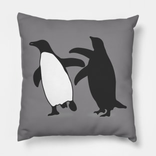 Slapping penguins Pillow