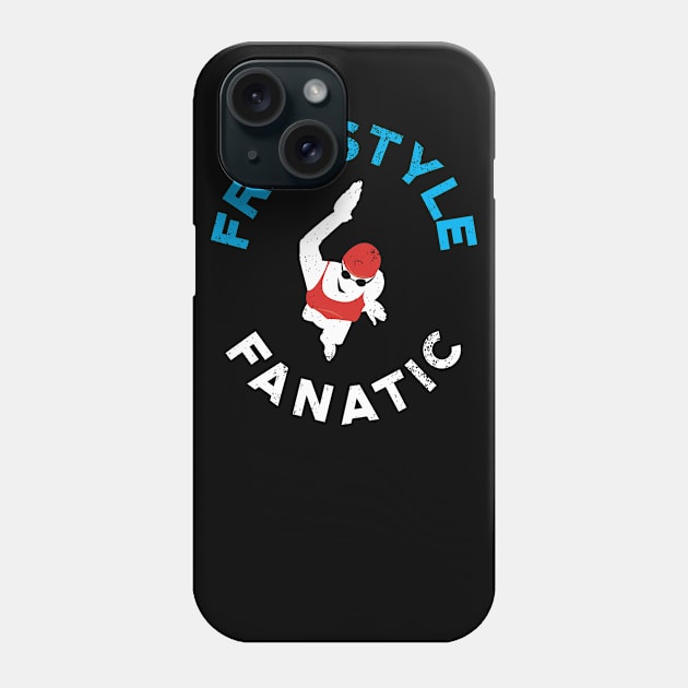 Womens Freestyle Fanatic Swim Phone Case by atomguy