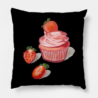 Strawberry Cupcakes Pillow