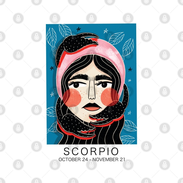 SCORPIO GILRS by NICHOLACOWDERYILLUSTRATIONS 