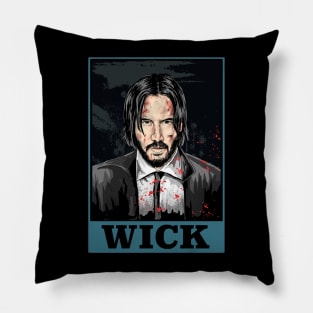 JOHN WICK fan art Pillow