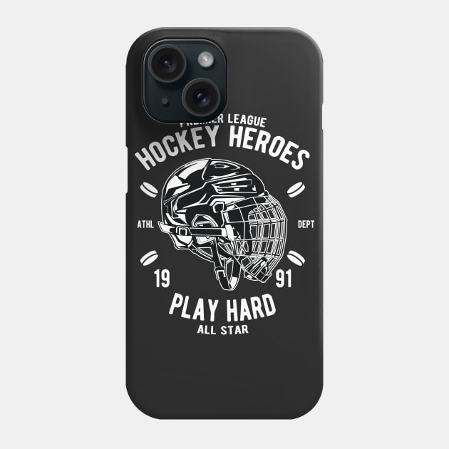 Hockey Heroes Phone Case by PaunLiviu
