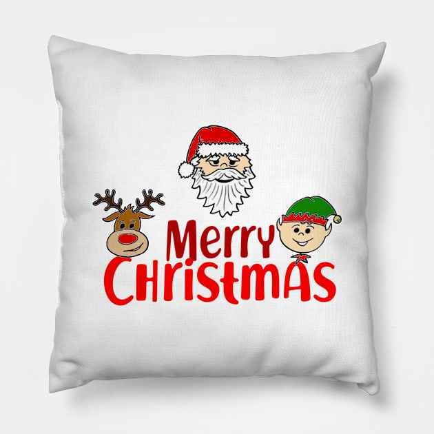 Xmas Shirt 1 Pillow by ArtNimexion