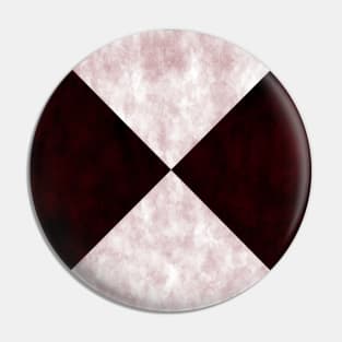 black, red and white Pin
