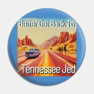 Grateful Dead Vegas Dead and Company Phish Tour road trip Tennessee Jed Utah highway painting Bob Weir Pin