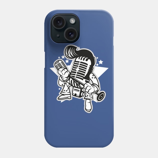 Microphone king Phone Case by PaunLiviu