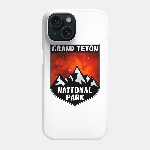 GRAND TETON NATIONAL PARK WYOMING TETONS Phone Case by TravelTime