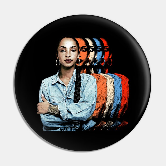 Shadow Classic Retro Sade Pin by Jina Botak