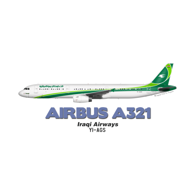 Airbus A321 - Iraqi Airways by TheArtofFlying