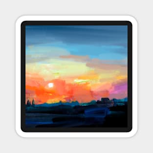 Sunset Magnet