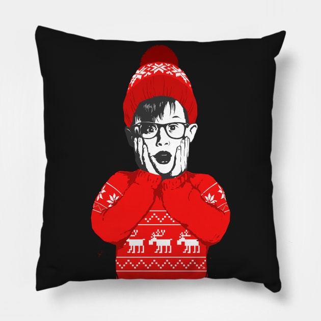 Home alone Pillow by NikKor