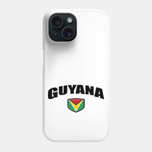 Guyana National Flag Shield Phone Case