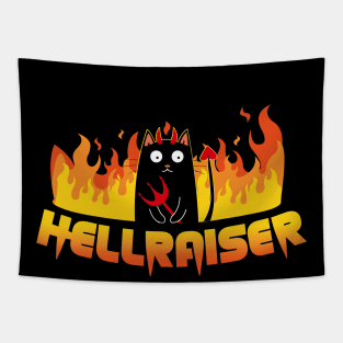 Hellraiser cat Tapestry