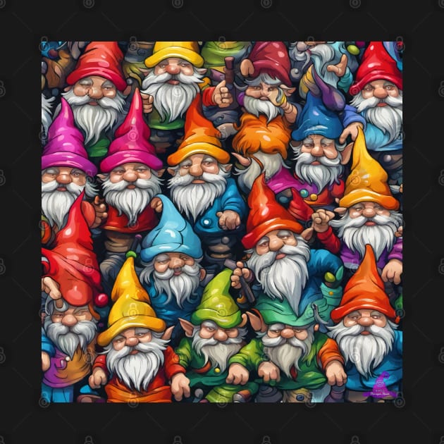 GNOME PATTERN by Morrigan Austin